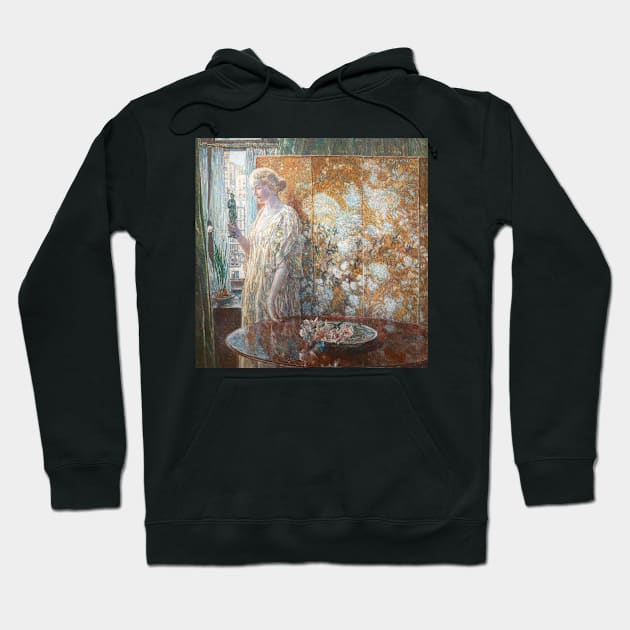 Tanagra (The Builders, New York) by Childe Hassam Hoodie by Classic Art Stall